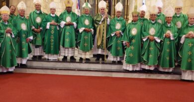 Obispos reciben al nuevo Nuncio Apostólico