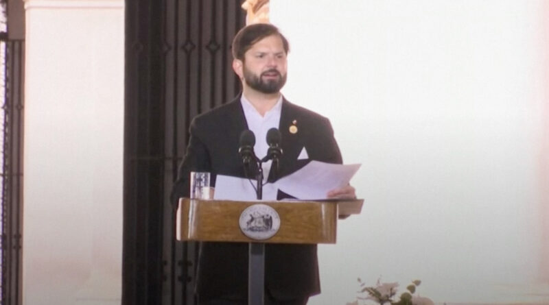 Boric pronuncia su discurso a 50 años del golpe contra Allende en Chile