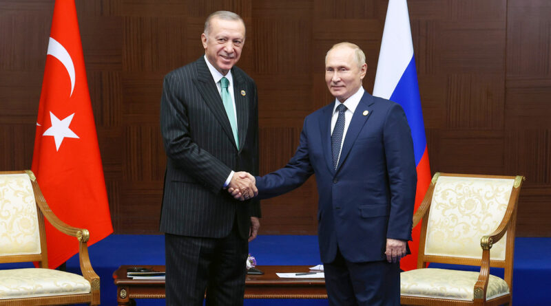 Kremlin: Negociaciones entre Putin y Erdogan se celebrarán el lunes en Sochi