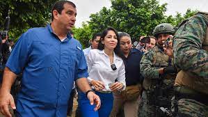 La candidata ecuatoriana Luisa Gonzlez confirma una alerta de posible atentado en su contra