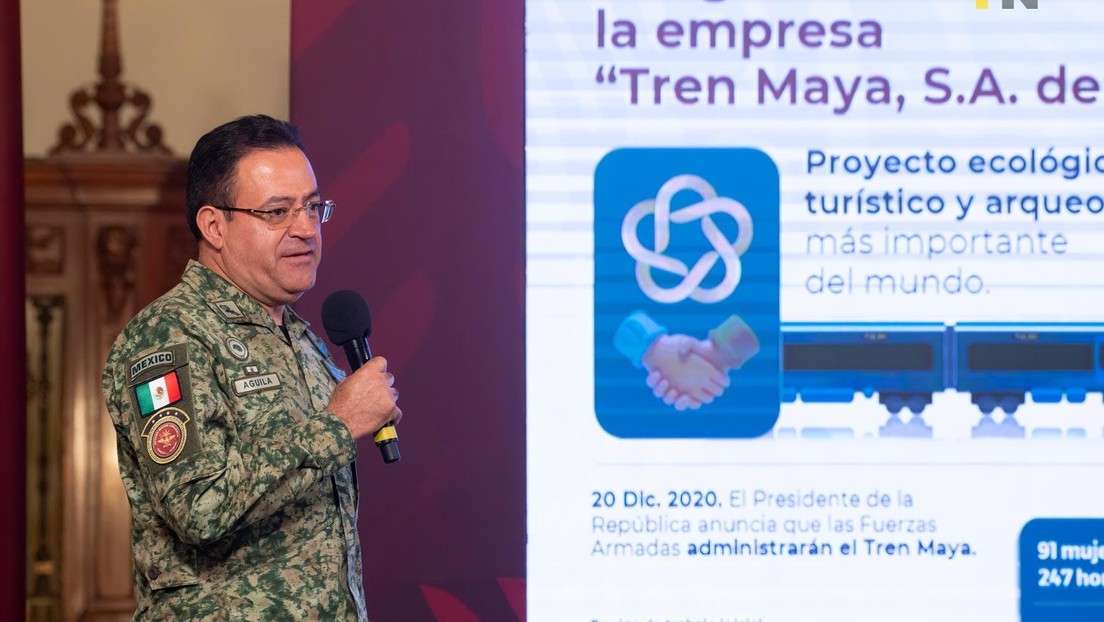 López Obrador designa al general Óscar David Lozano como director de la empresa Tren Maya