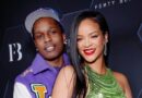 Rihanna y A$AP Rocky posan por primera vez con su segundo hijo