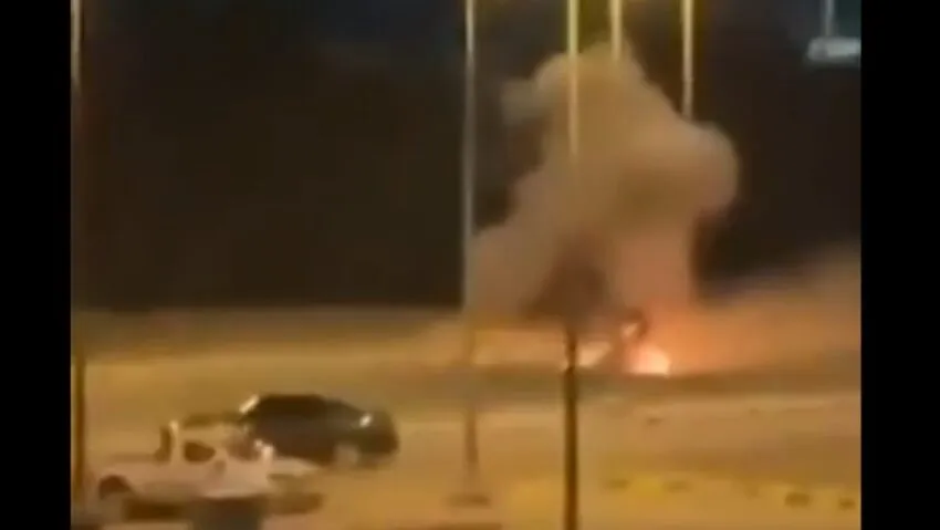 Momento en que la defensa antiaérea estadounidense fracasa en Kuwait al no poder derribar objetivos