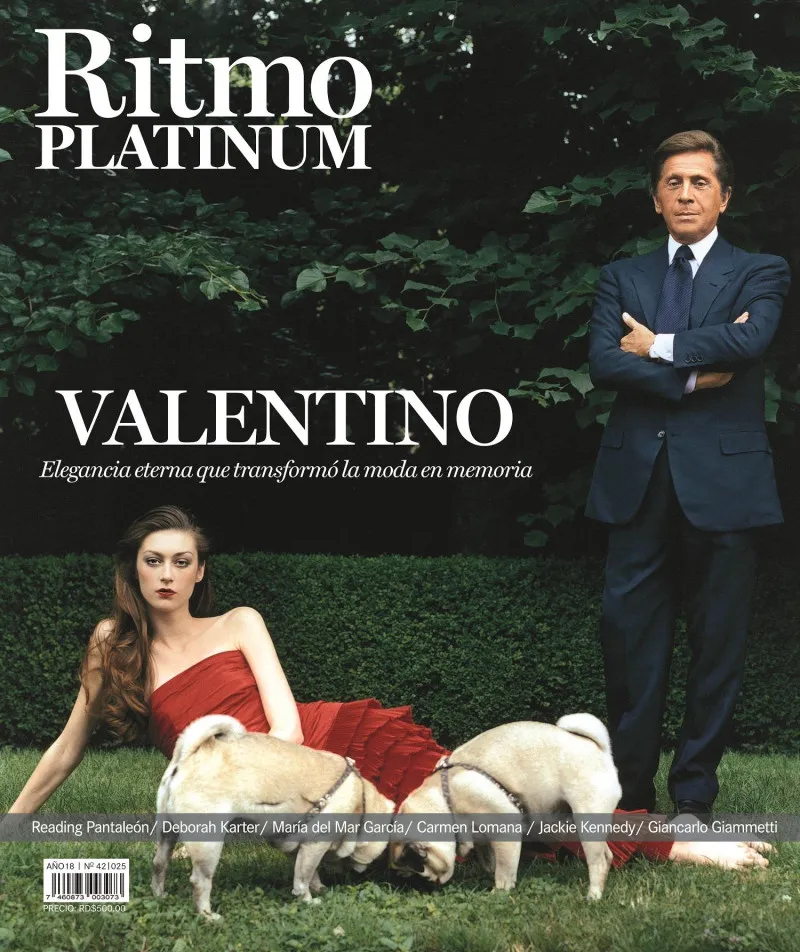 Homenaje a la Elegancia: Valentino Garavani es el Protagonista de la Nueva Edición de Ritmo Platinum